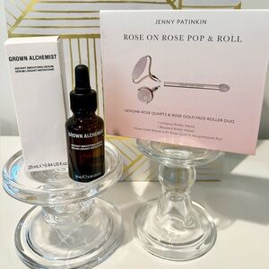 ✨Luxury Skincare Set | Grown Alchemist Serum + Rose Quartz Roller✨NIB